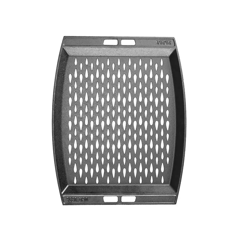 15 x 12 Inch Seasoned Cast Iron Grill Topper