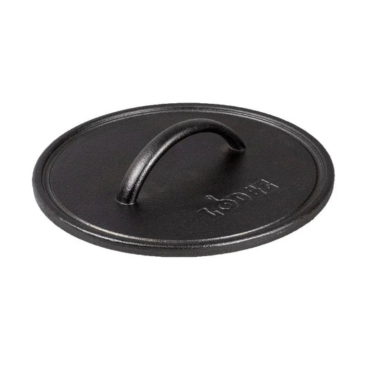 Seasoned Cast Iron Round Grill Press