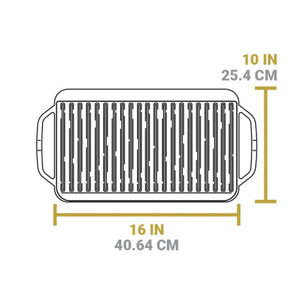 Chef Collection Reversible Grill/Griddle