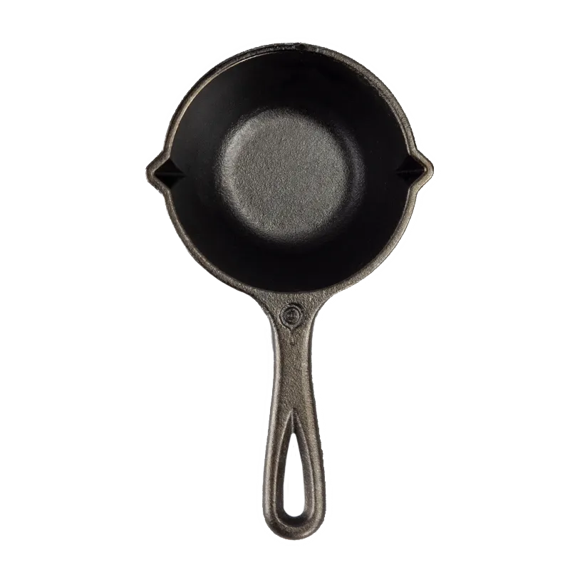 Cast Iron Melting Pot and Silicone Brush