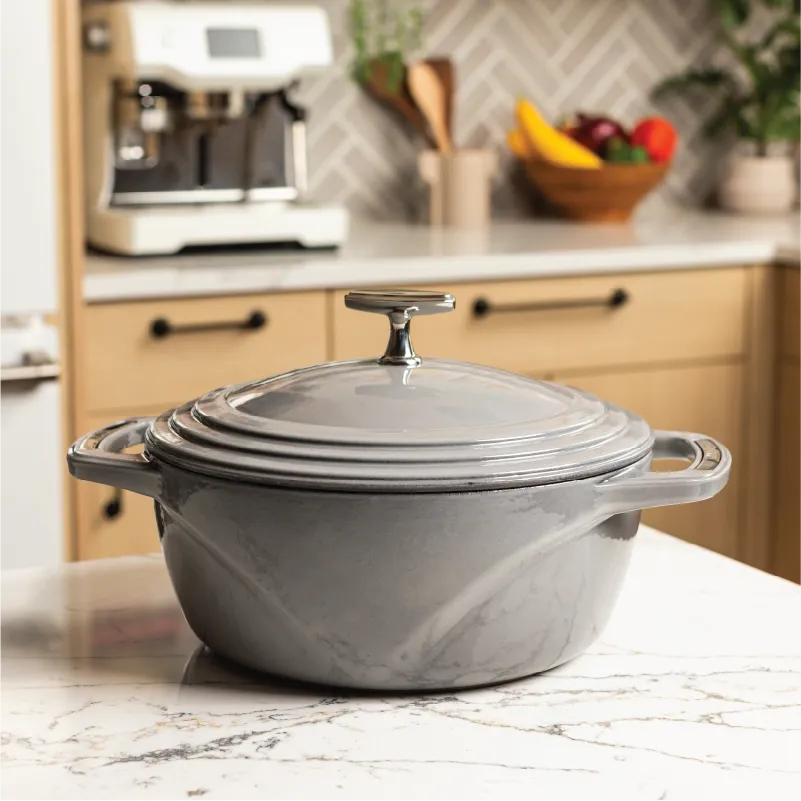 USA Enamel™ Cast Iron Dutch Oven