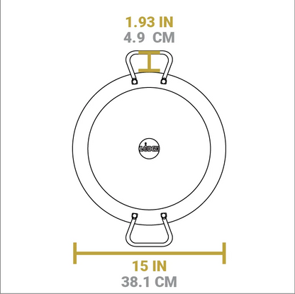 Carbon Steel Dual Handle Pan