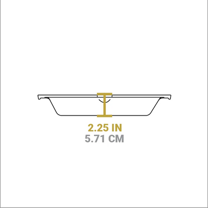 Cast Iron Dual-Handle Pan