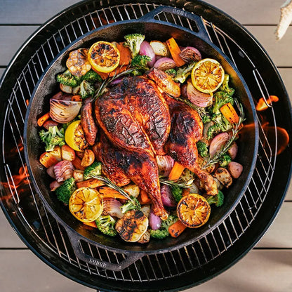 Cast Iron Dual-Handle Pan