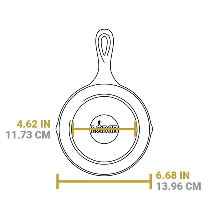 Round Cast Iron Grill Pan