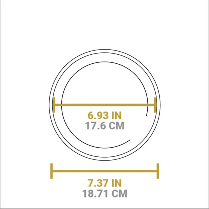 Round Serving Griddle